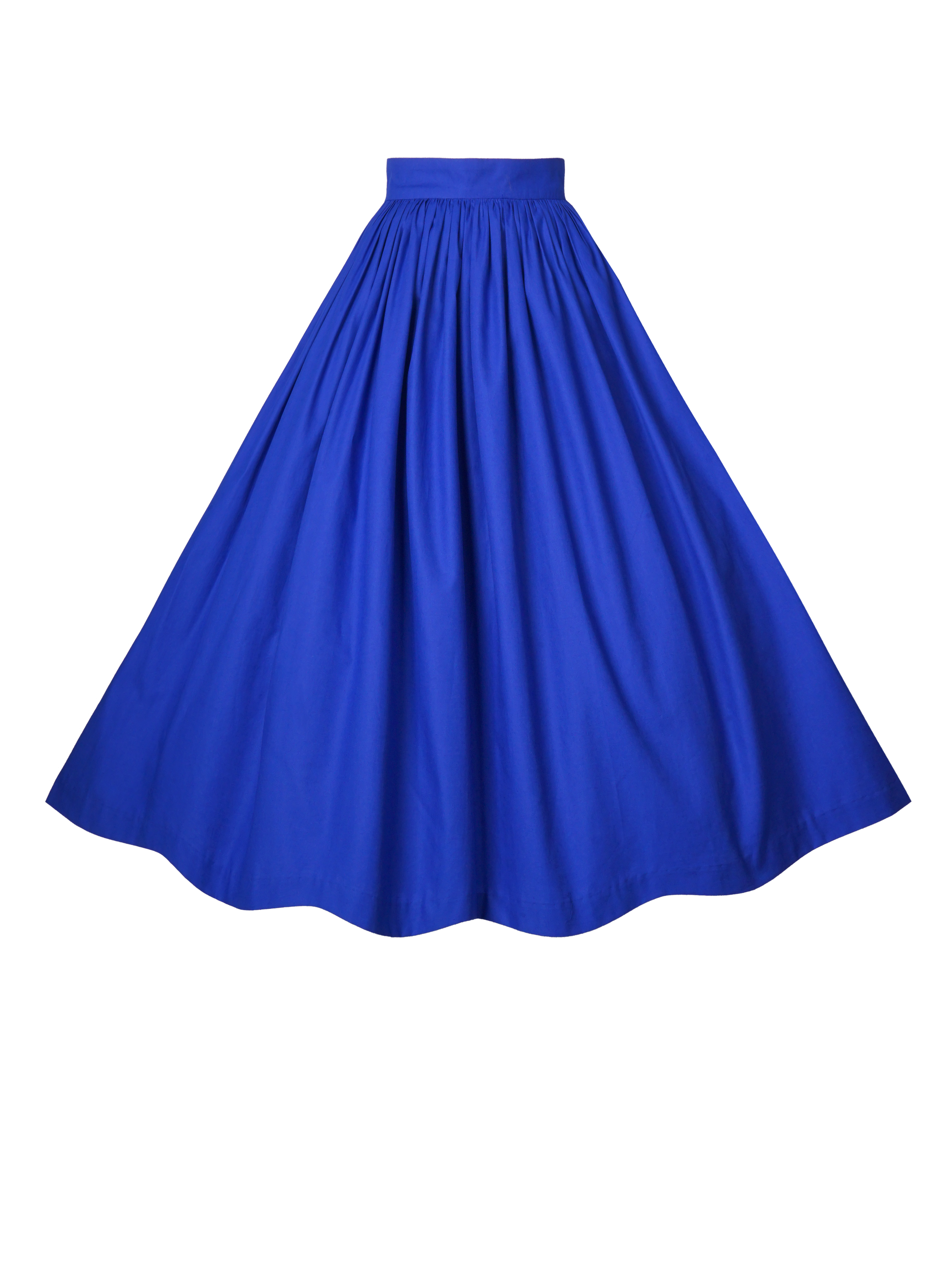 MTO - Lola Skirt Cobalt Blue Cotton