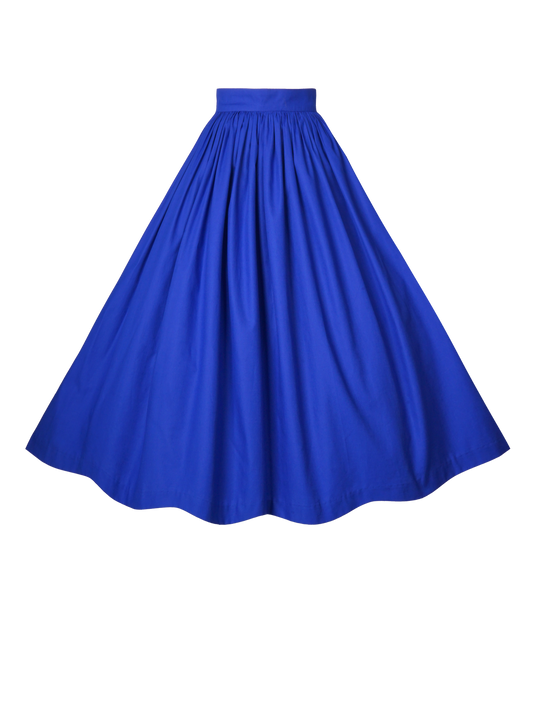 MTO - Lola Skirt Cobalt Blue Cotton