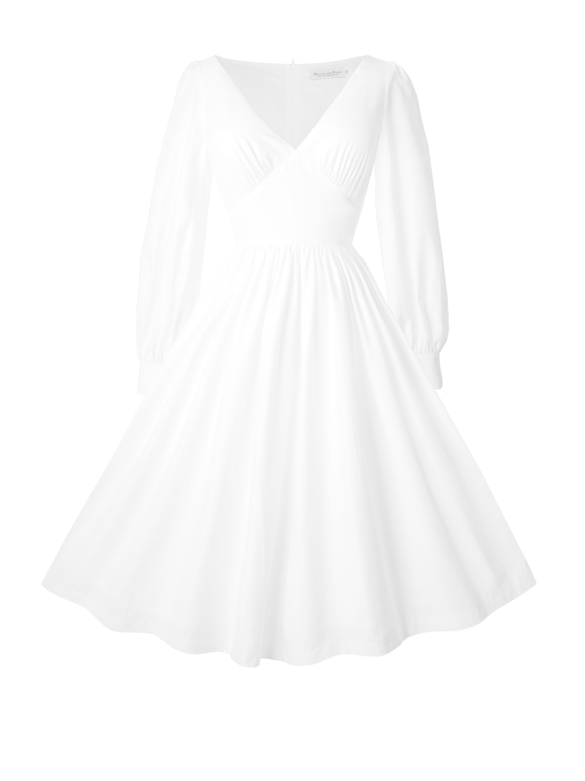 MTO - Harlow Dress White Cotton