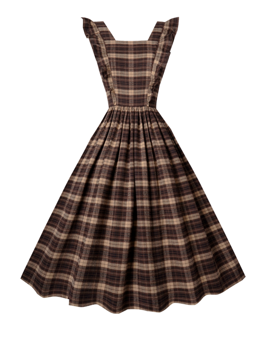 MTO - Lorraine Dress "Mulholland Plaid"