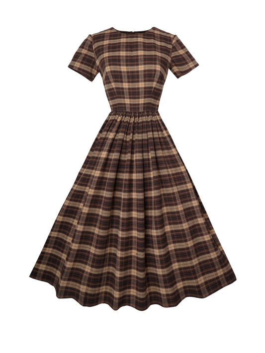 MTO - Dorothy Dress "Mulholland Plaid"