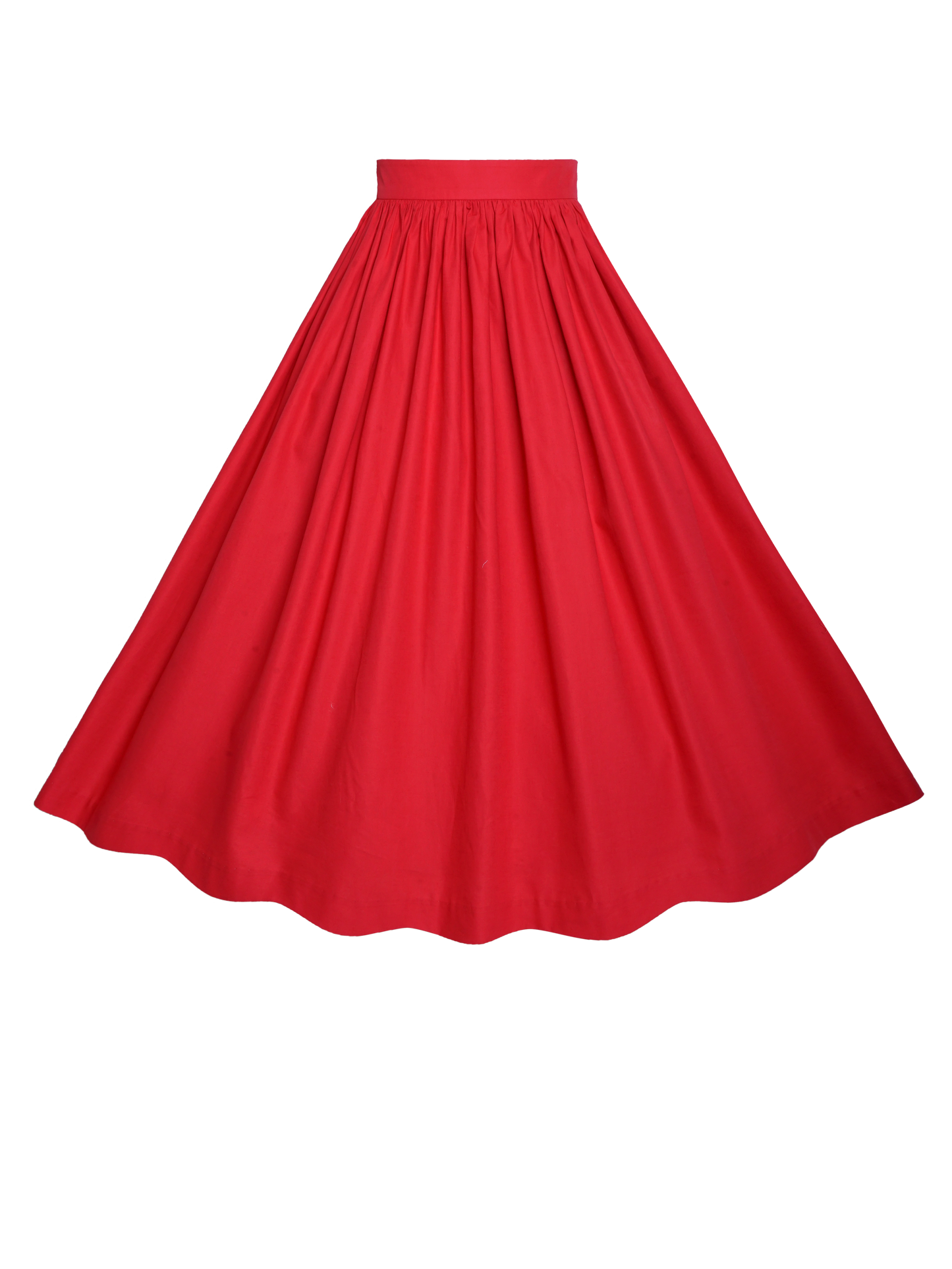 MTO - Lola Skirt Cardinal Red Cotton