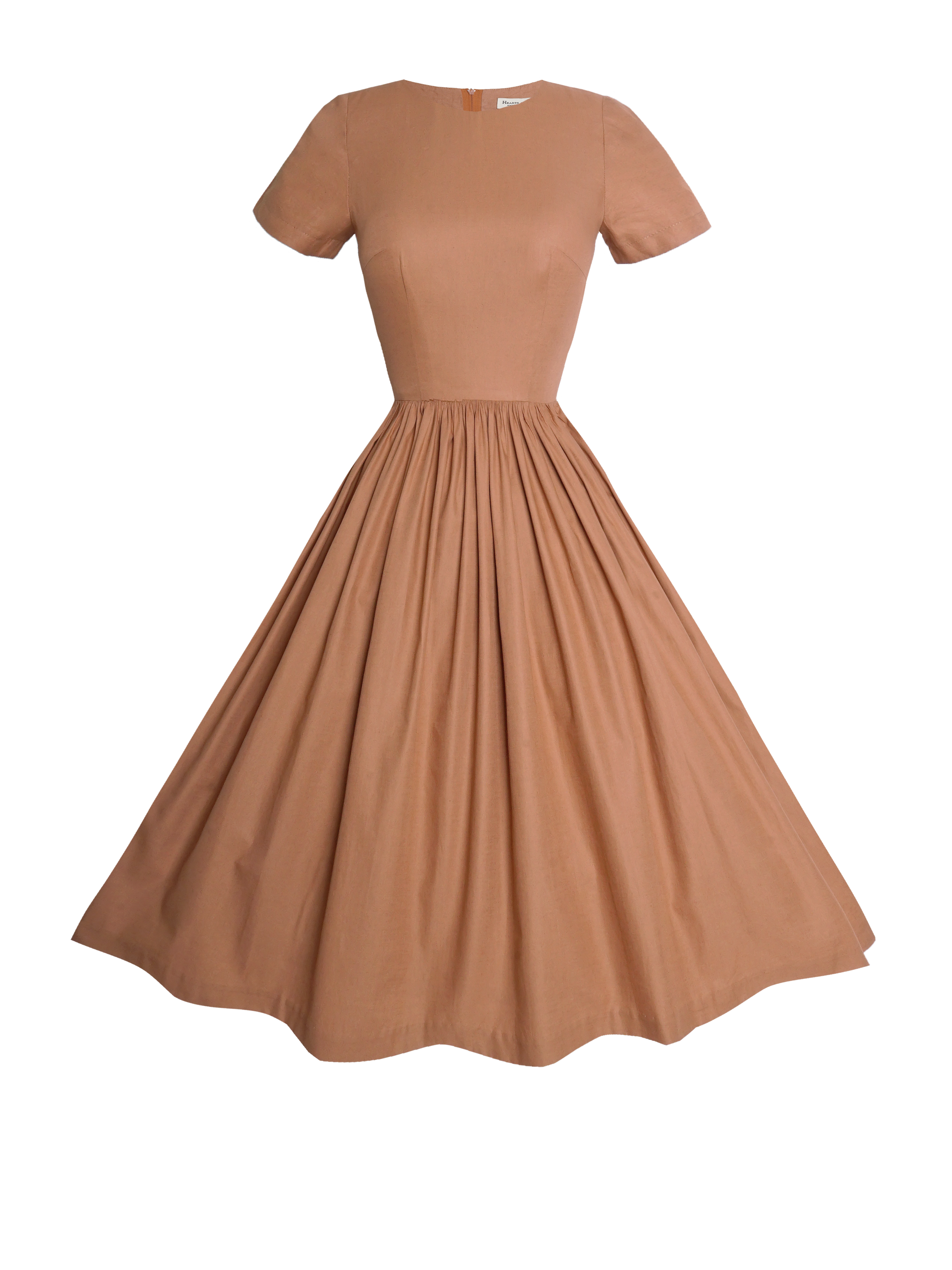 MTO - Dorothy Dress Chocolate Brown Cotton