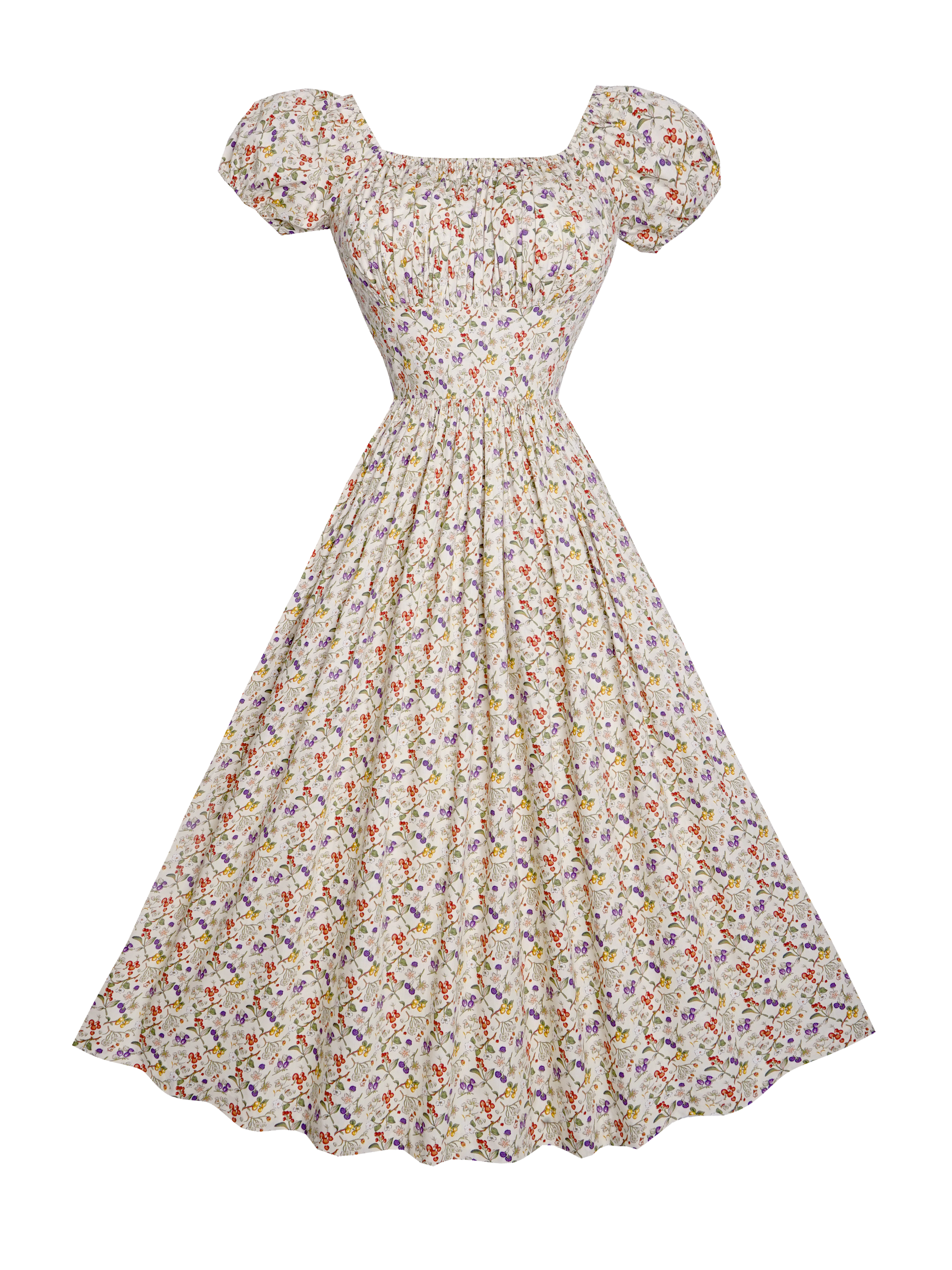 MTO - Loretta Dress in "Harvest Bloom"