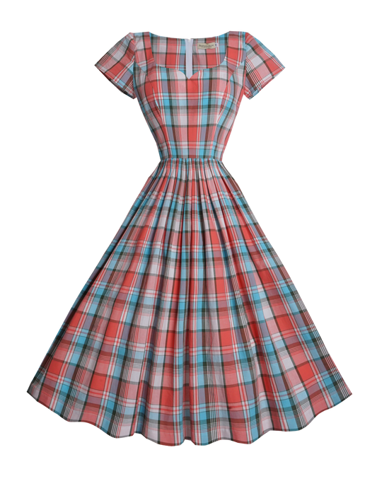 MTO - Evelyn Dress "Georgia Peach"