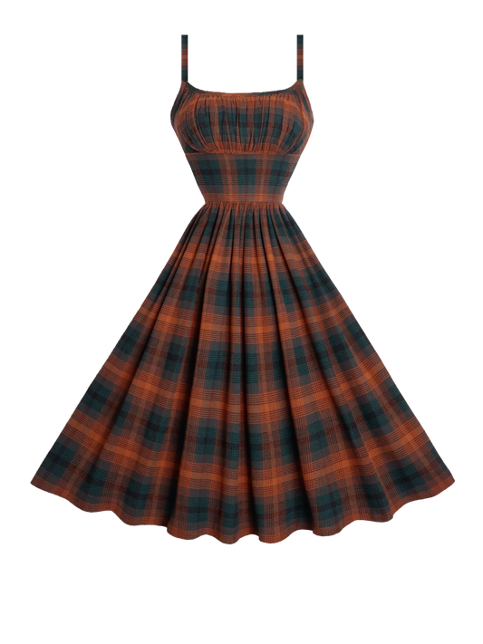 MTO - Grace Dress "Hunters Plaid"