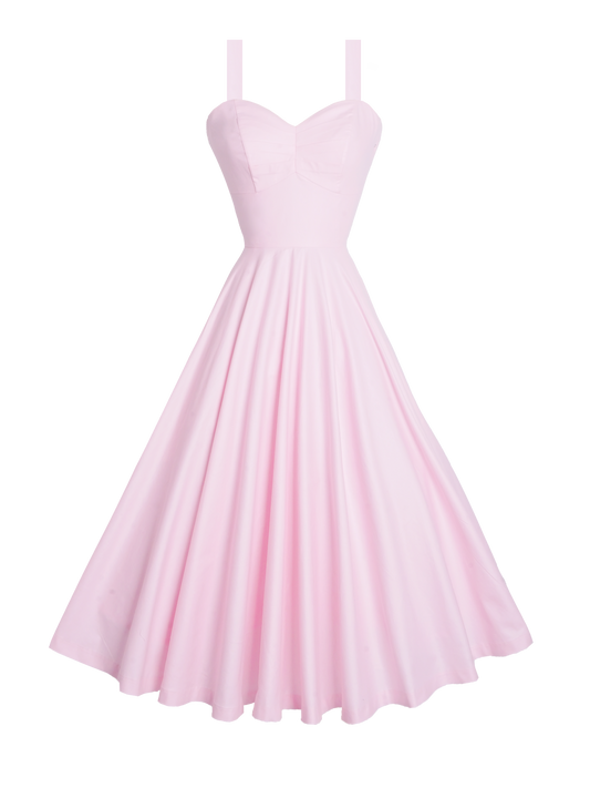 MTO - Catalina Dress Ballerina Pink Cotton
