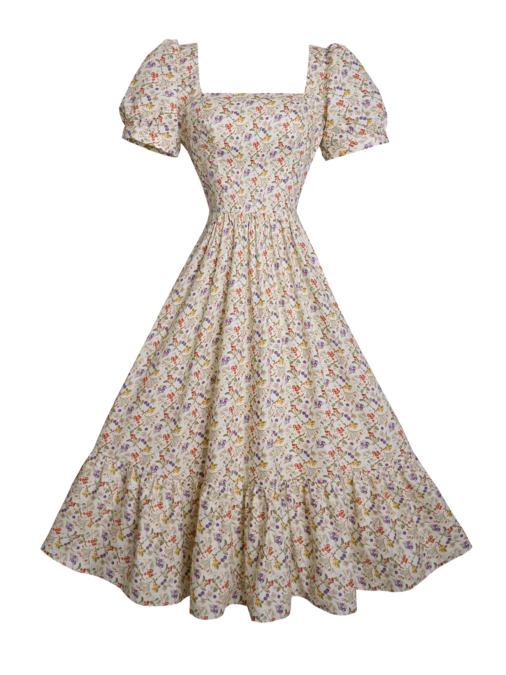 MTO - Isadora Dress in "Harvest Bloom"