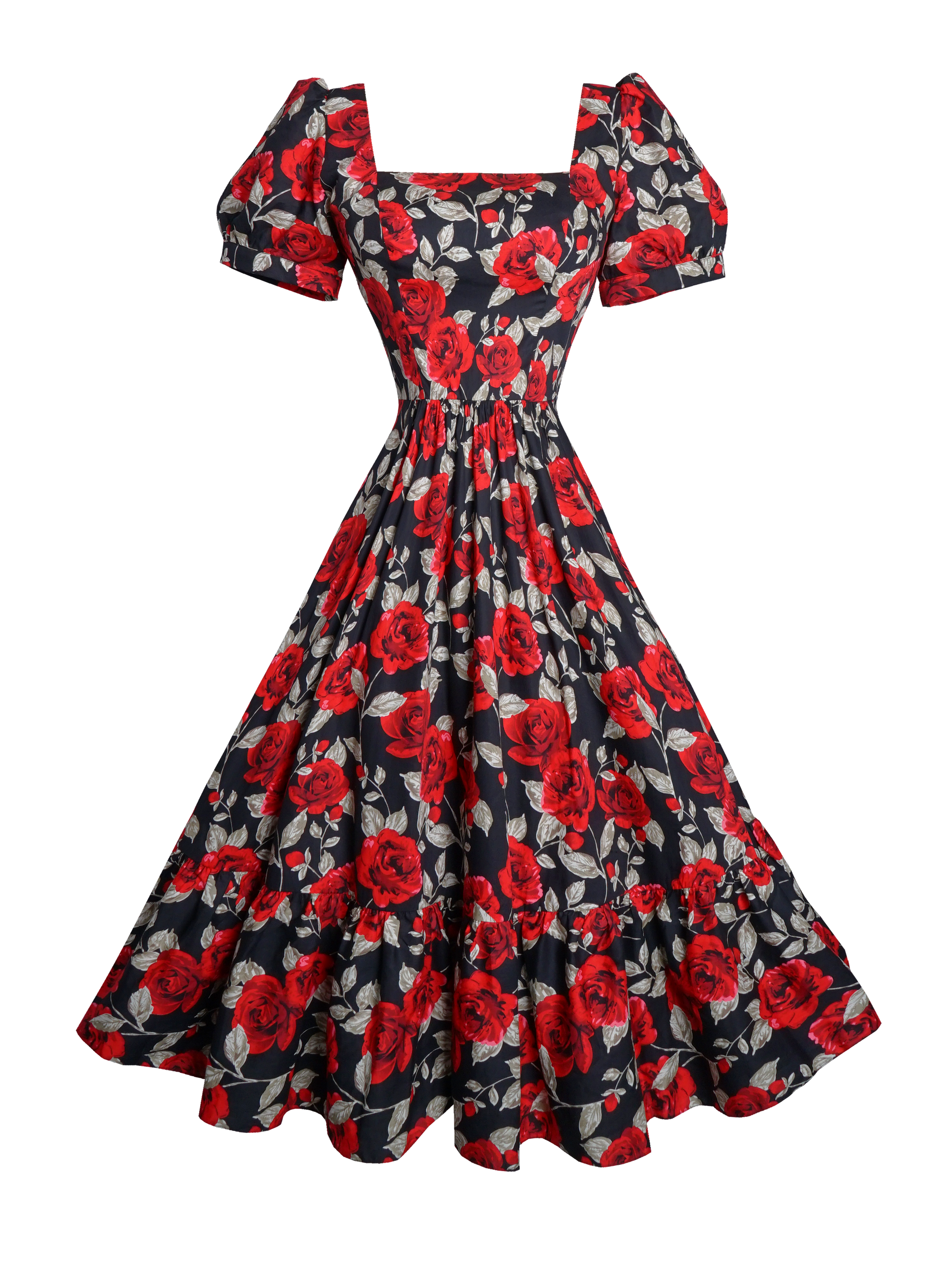 MTO - Isadora Dress "Si Senorita" Black