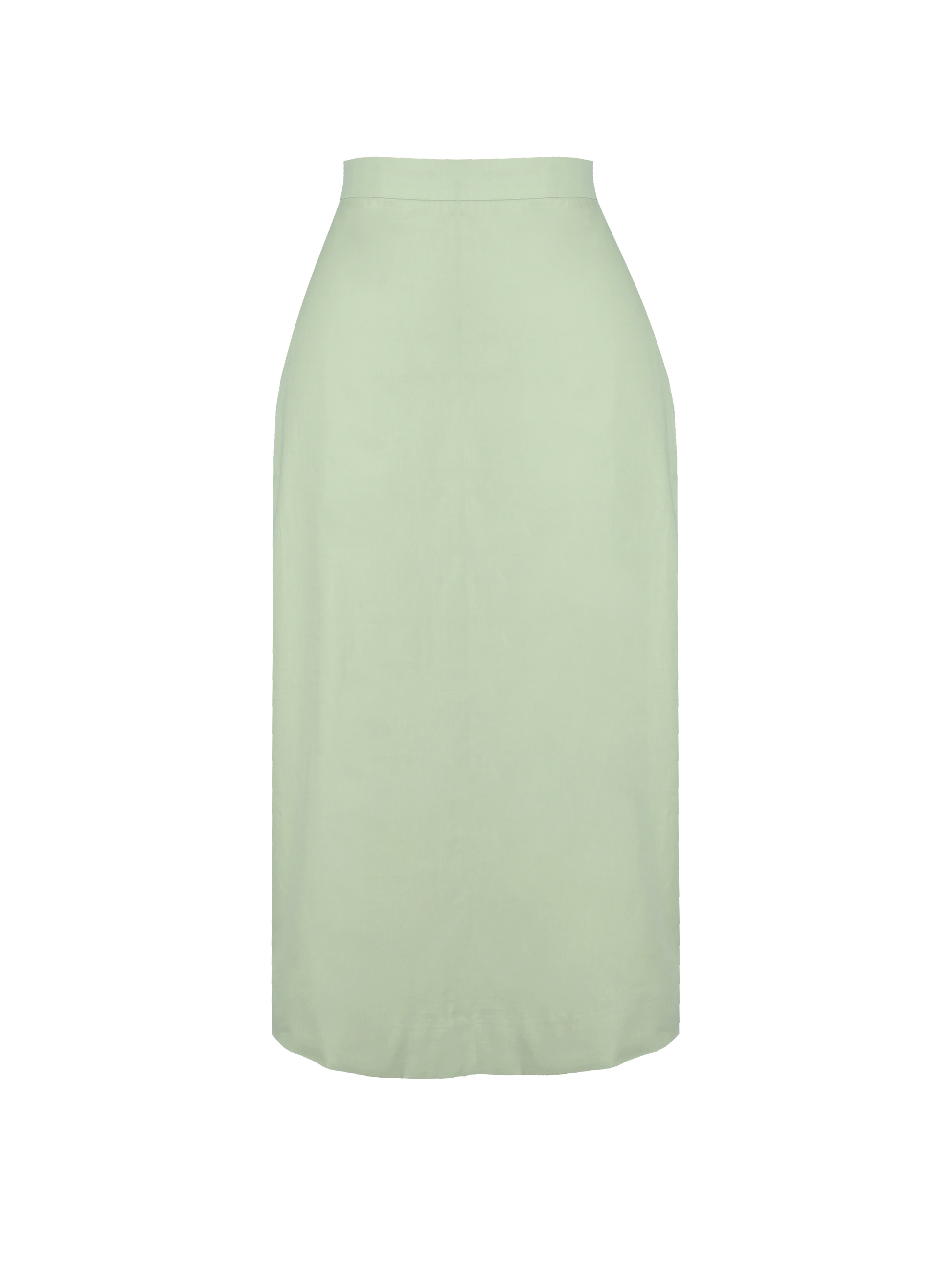 MTO - Draper Skirt Melon Green Cotton