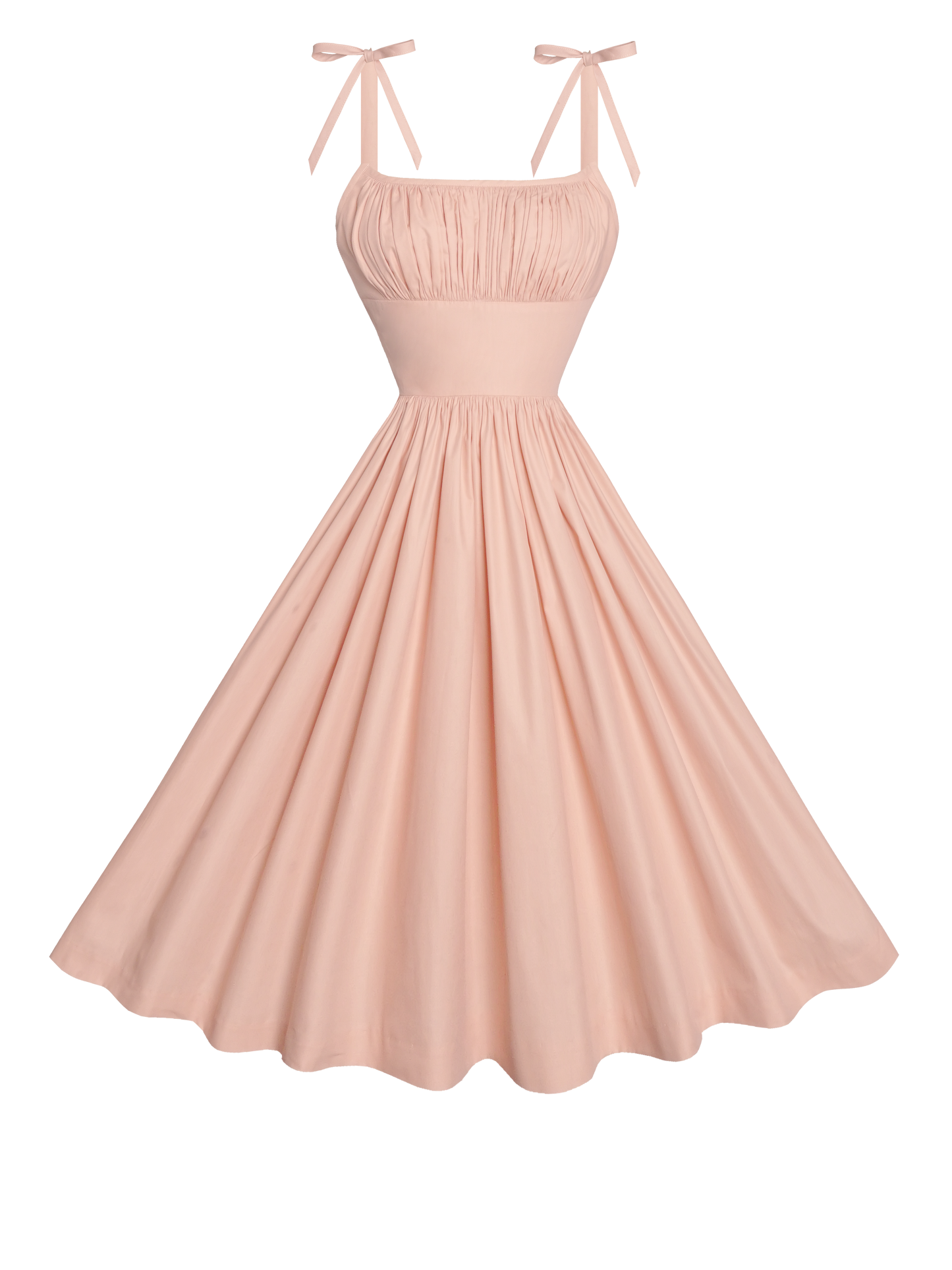 MTO - Kelly Dress Dusty Pink Cotton