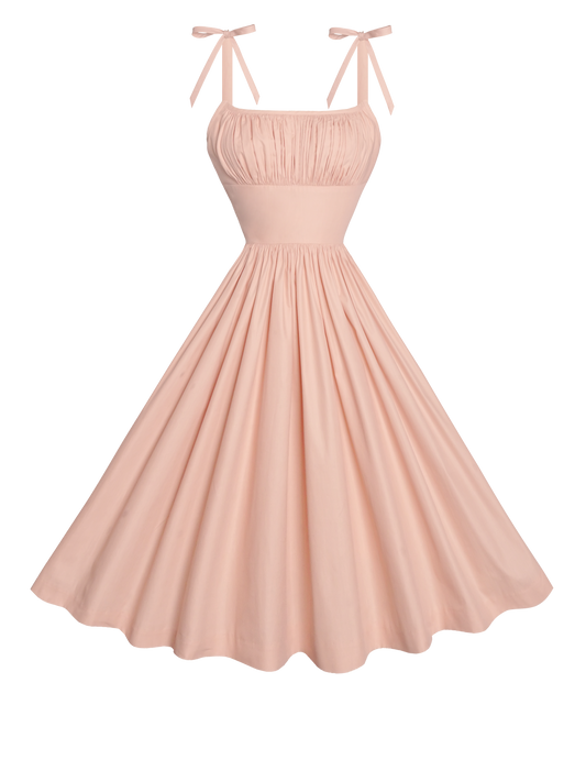MTO - Kelly Dress Dusty Pink Cotton