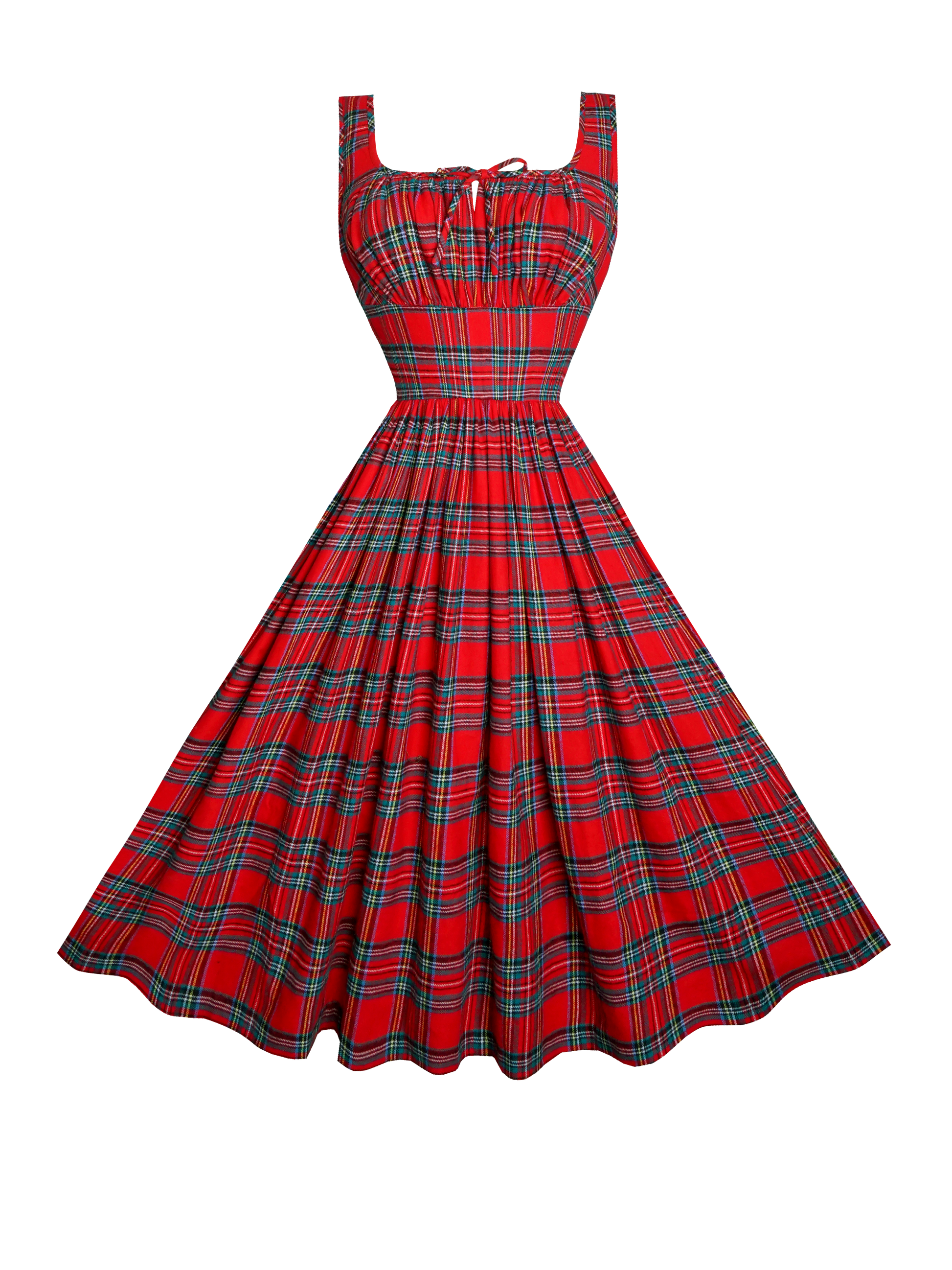MTO - Michelle Dress "Christmas Gone Plaid"