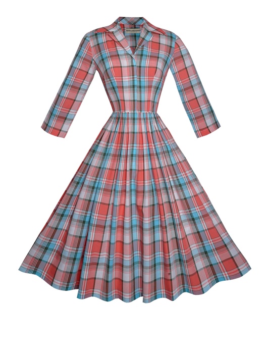 MTO - Natalie Dress "Georgia Peach"