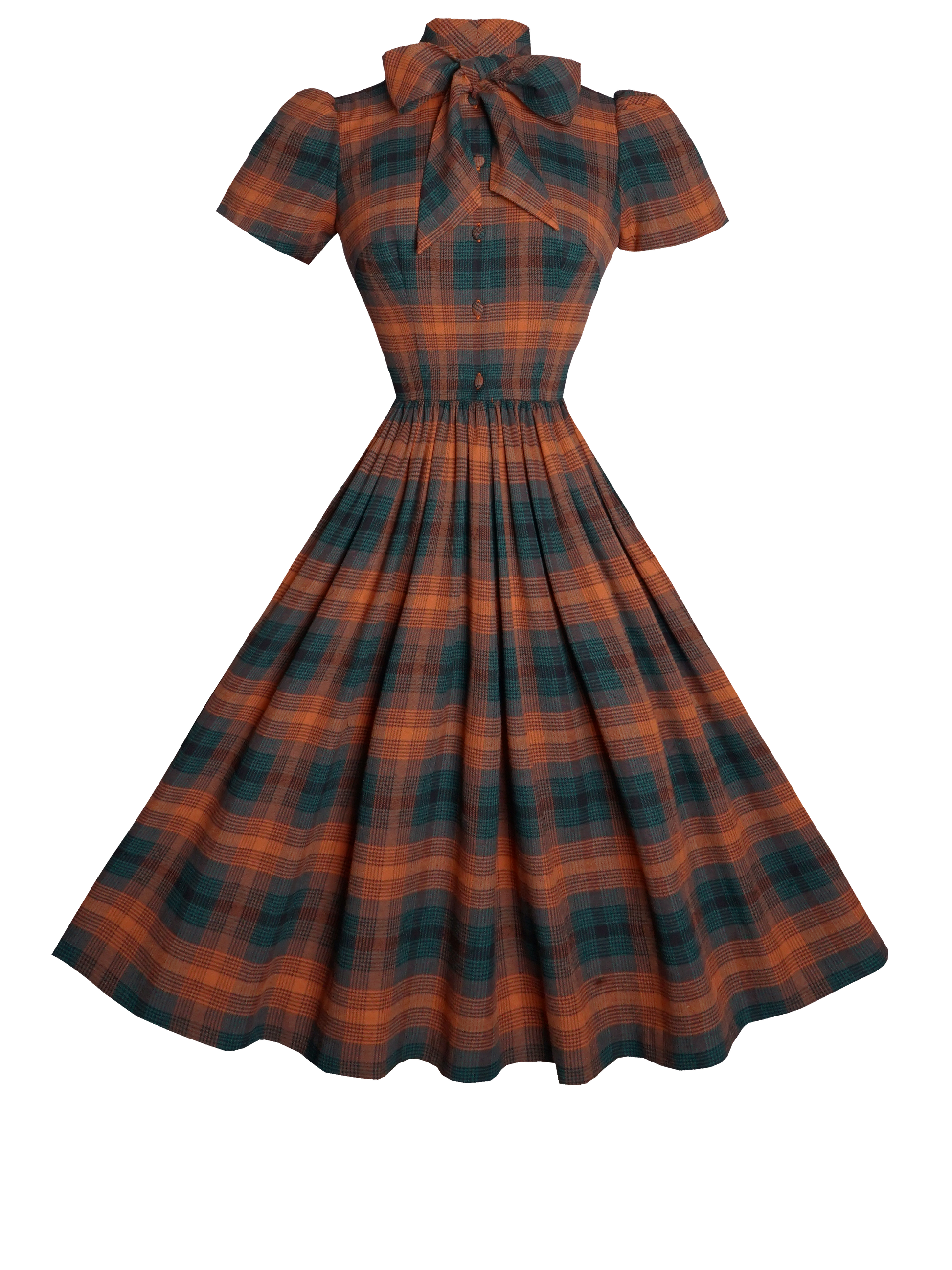 MTO - Bonnie Dress "Hunters Plaid"