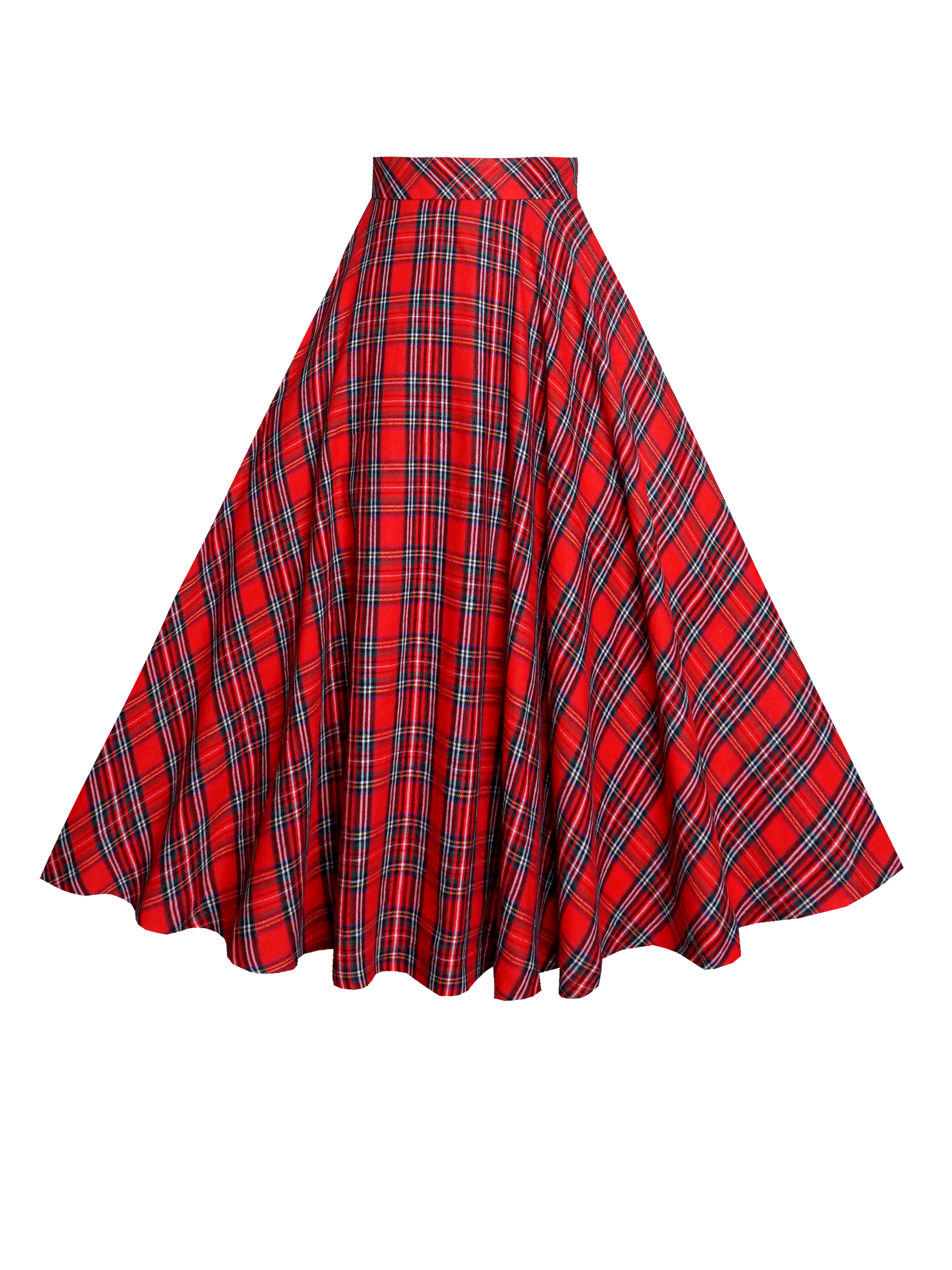 MTO - Lindy Skirt "Christmas Gone Plaid"
