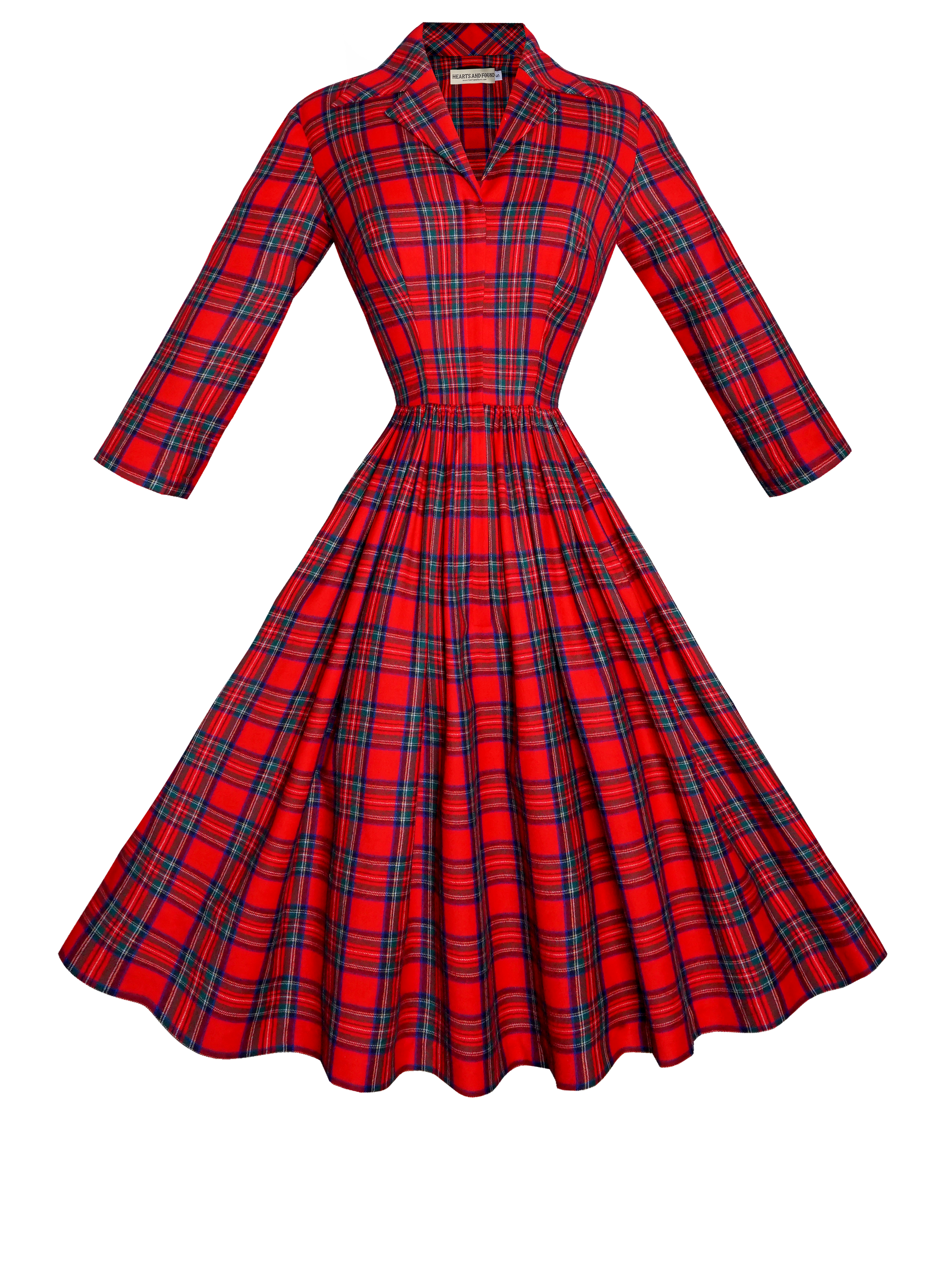 MTO - Natalie Dress in "Christmas Gone Plaid"