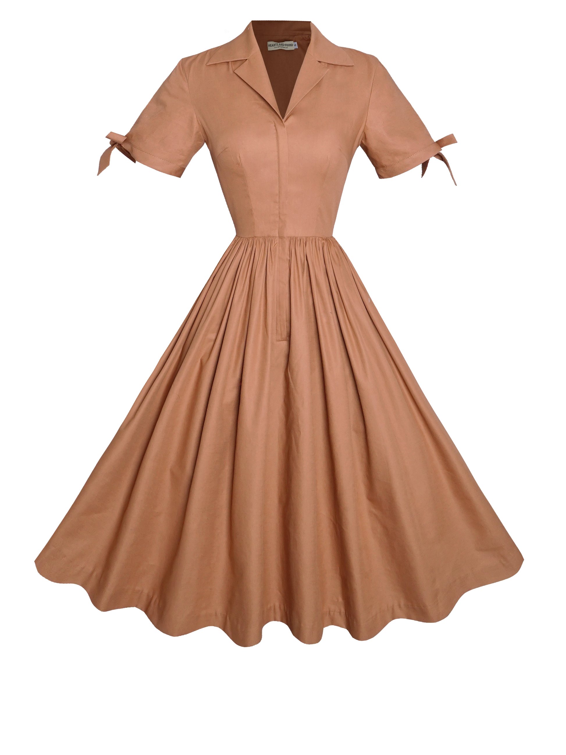 MTO - Trudie Dress Chocolate Brown Cotton