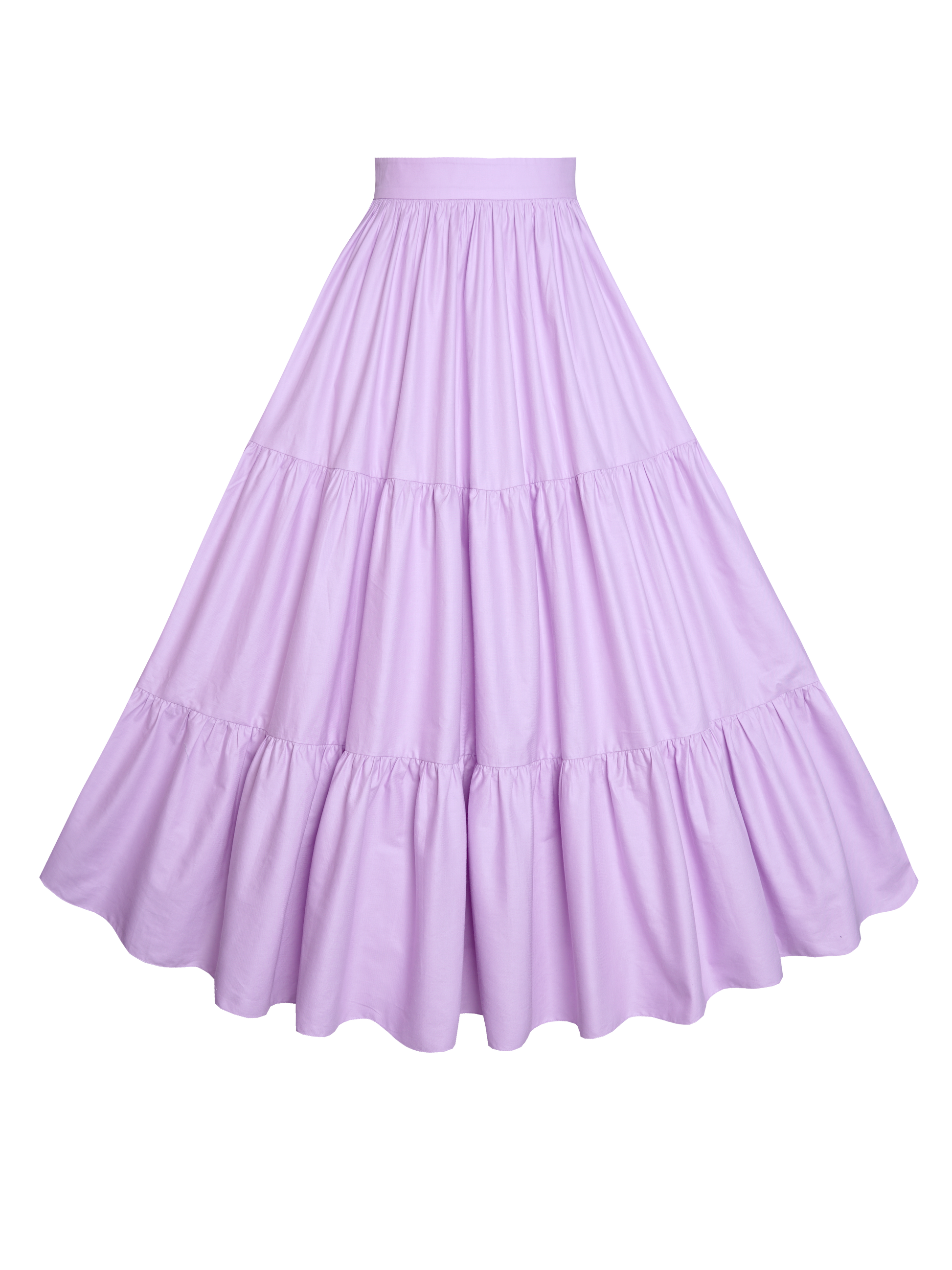 MTO - Pippa Skirt in "Dotted Swiss" Lavender