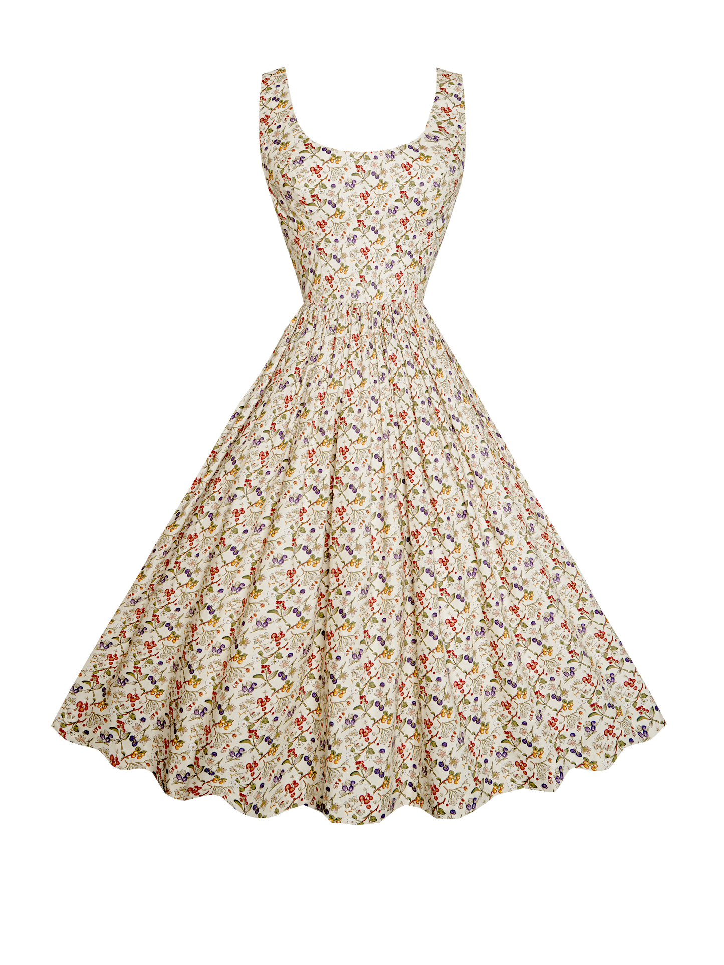 MTO - Emily Dress in "Harvest Bloom"