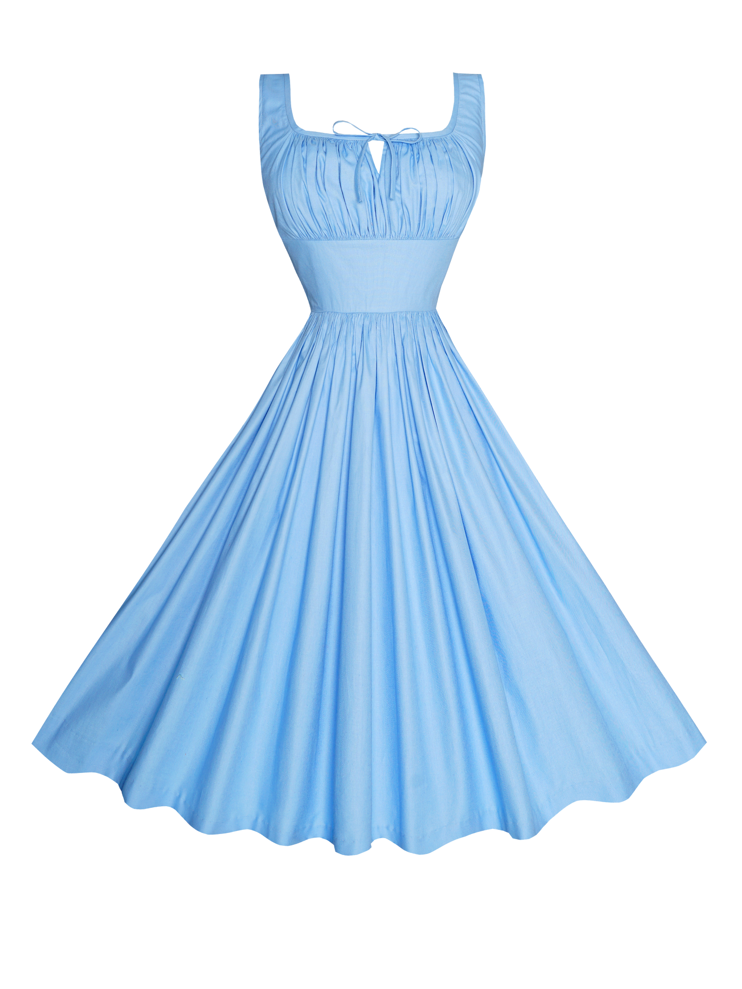 MTO - Michelle Dress Cinderella Blue Cotton