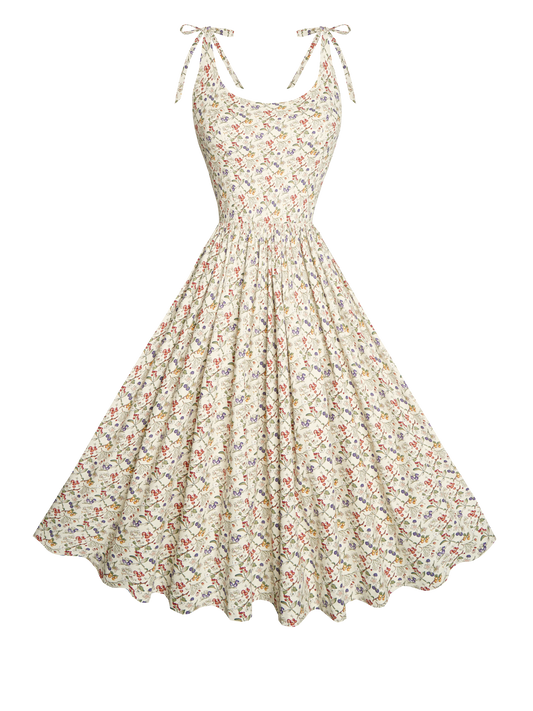 MTO - Birdie Dress in "Harvest Bloom"