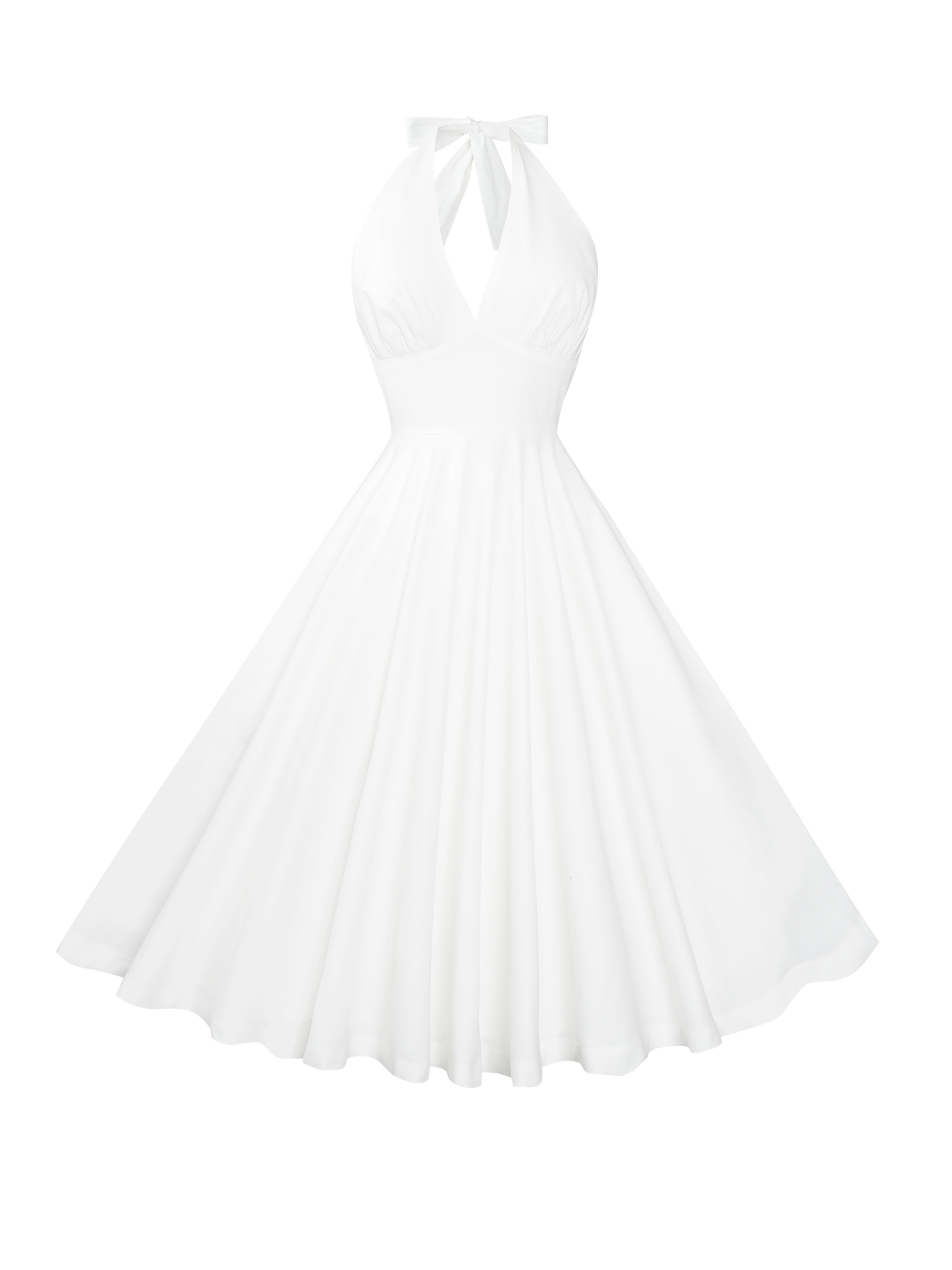 MTO - Mansfield Dress White Cotton