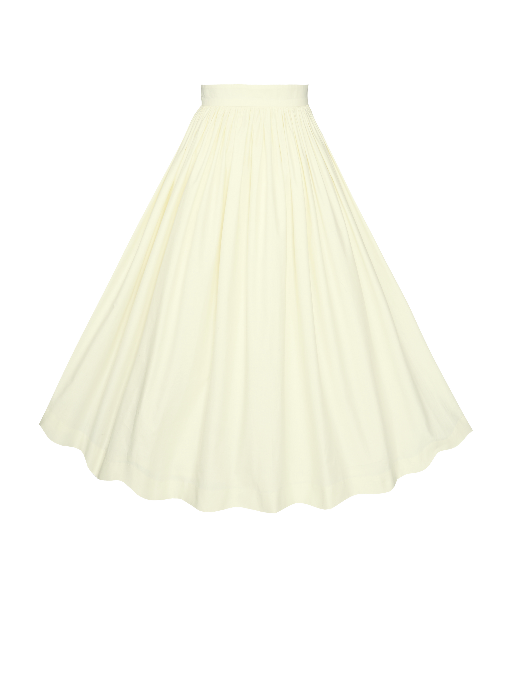 MTO - Lola Skirt Buttercream Cotton