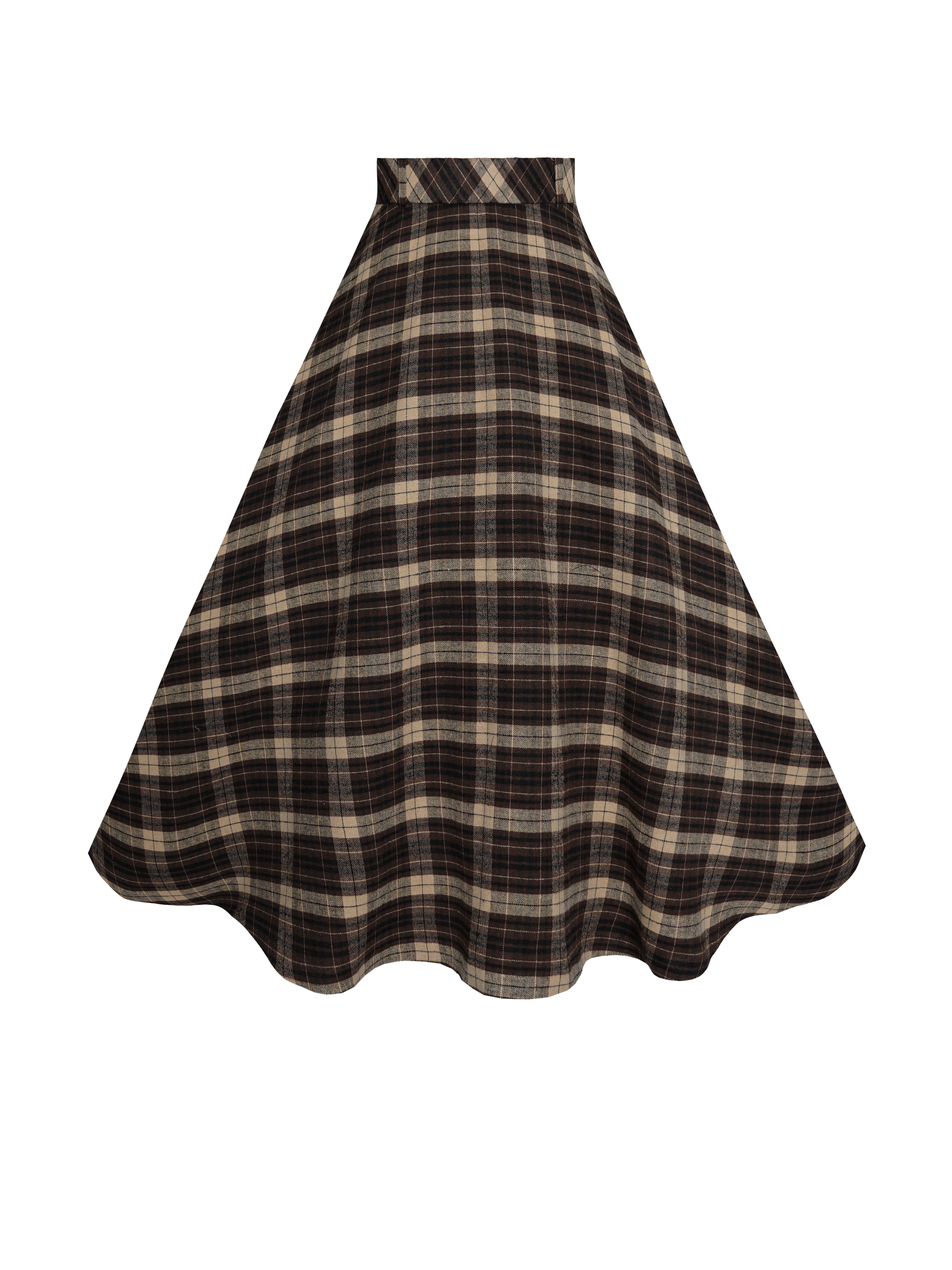 MTO - Lilian Skirt "Mulholland Plaid"