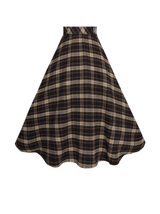 MTO - Lilian Skirt "Mulholland Plaid"