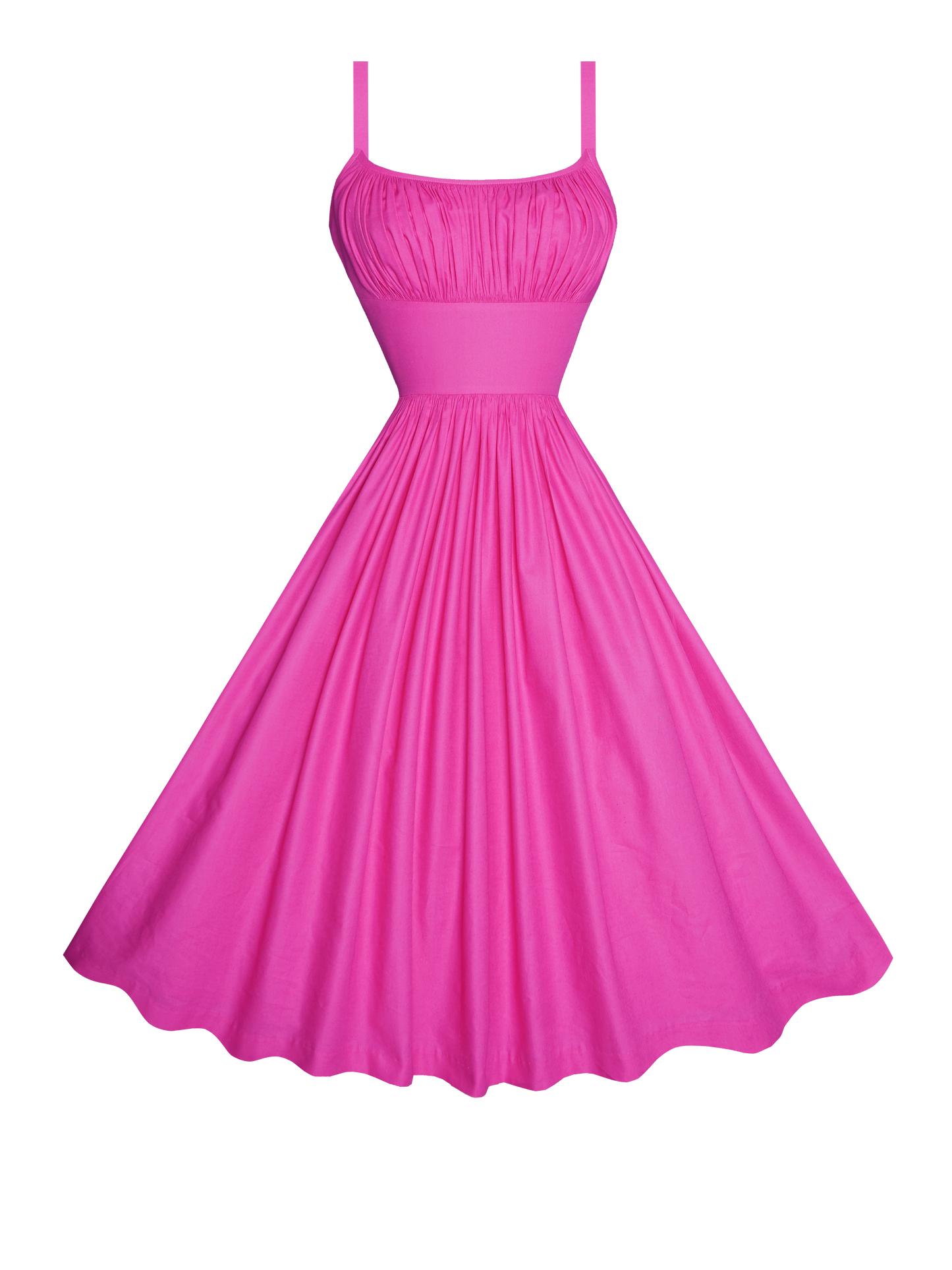 MTO - Grace Dress Barbie Doll Pink Cotton