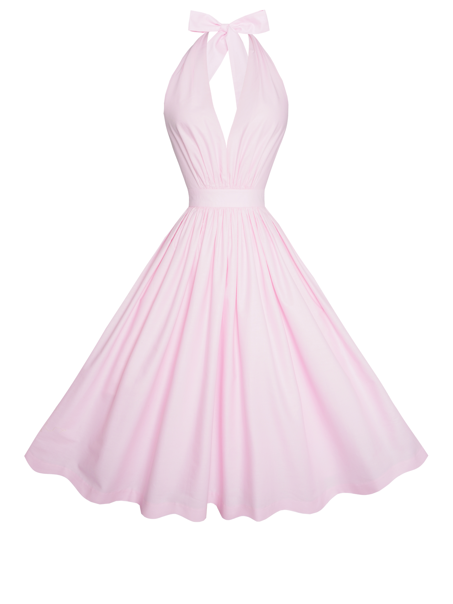 MTO - Charlotte Dress in Ballerina Pink Cotton