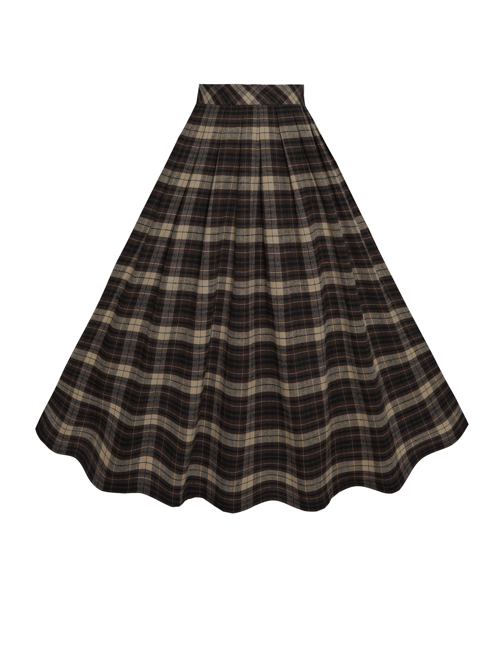 MTO - Ruby Skirt "Mulholland Plaid"