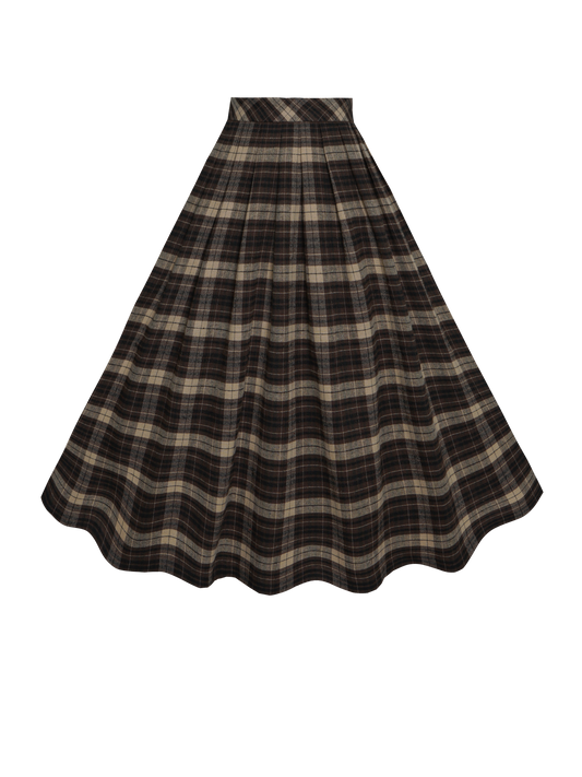 MTO - Ruby Skirt "Mulholland Plaid"