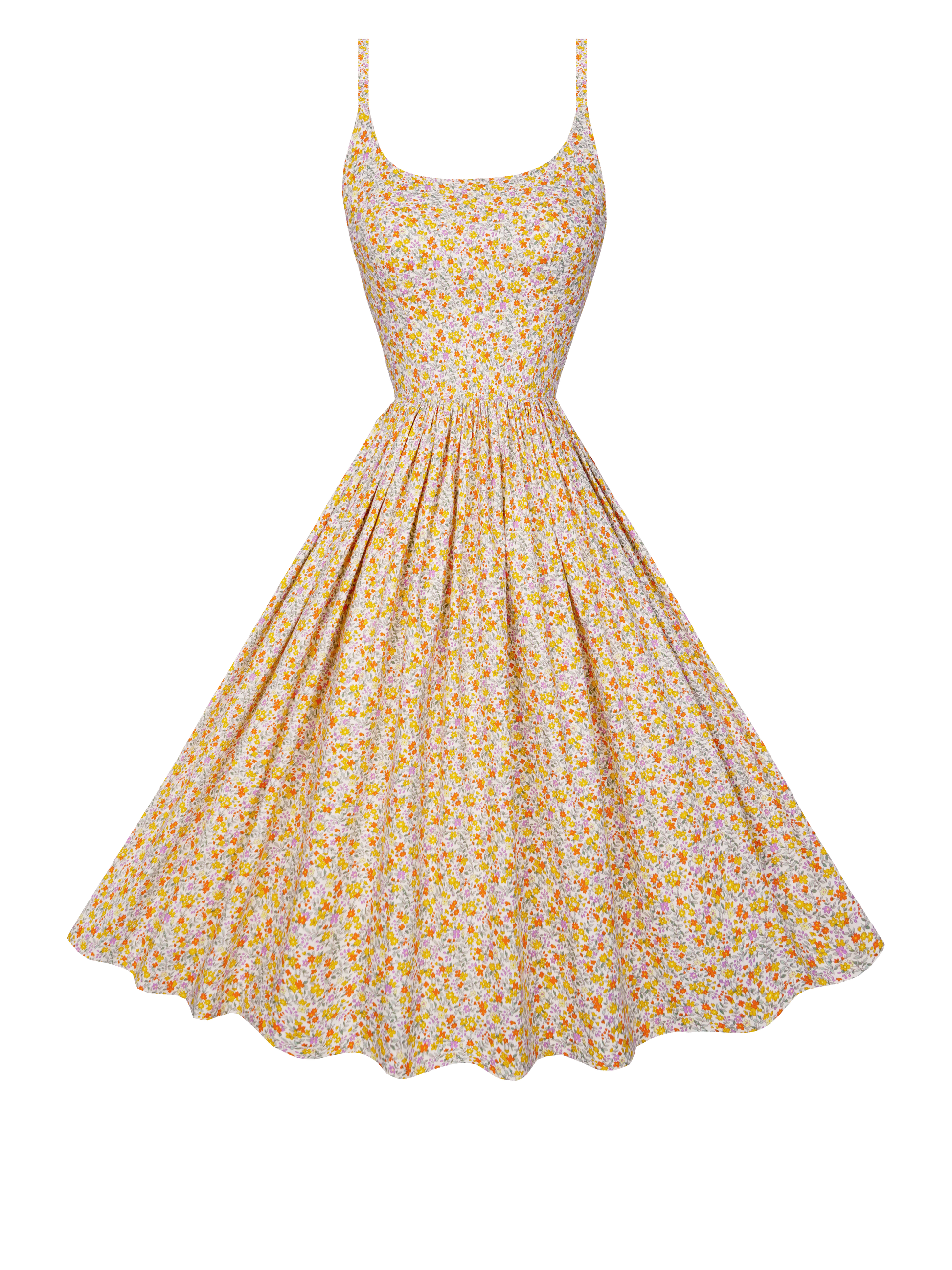 MTO - Penelope Dress "Tuscan Fields"