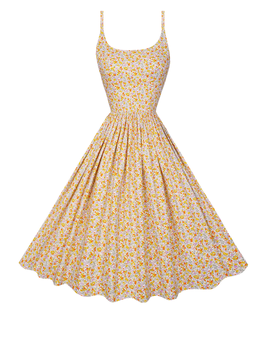 MTO - Penelope Dress "Tuscan Fields"