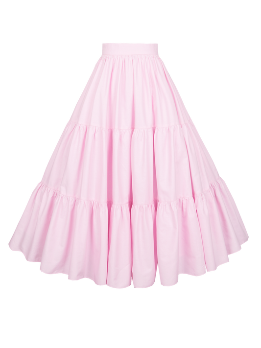 MTO - Pippa Skirt Ballerina Pink Cotton