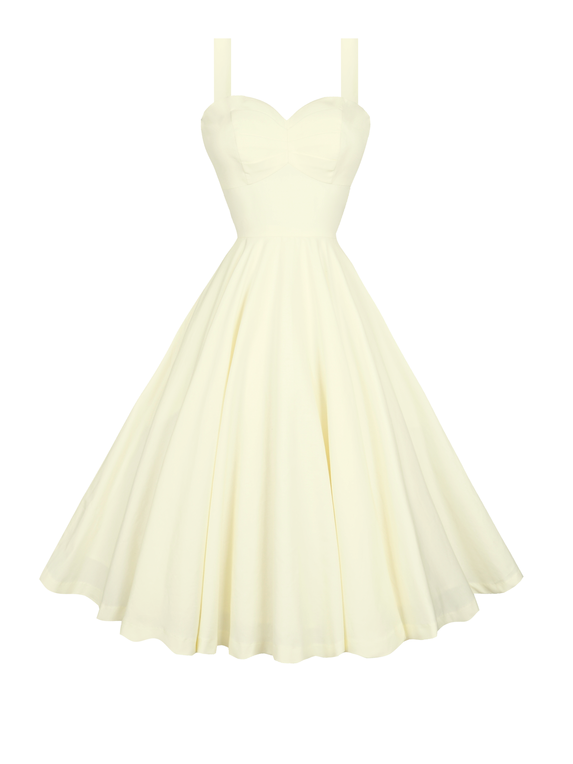 MTO - Catalina Dress Buttercream Cotton