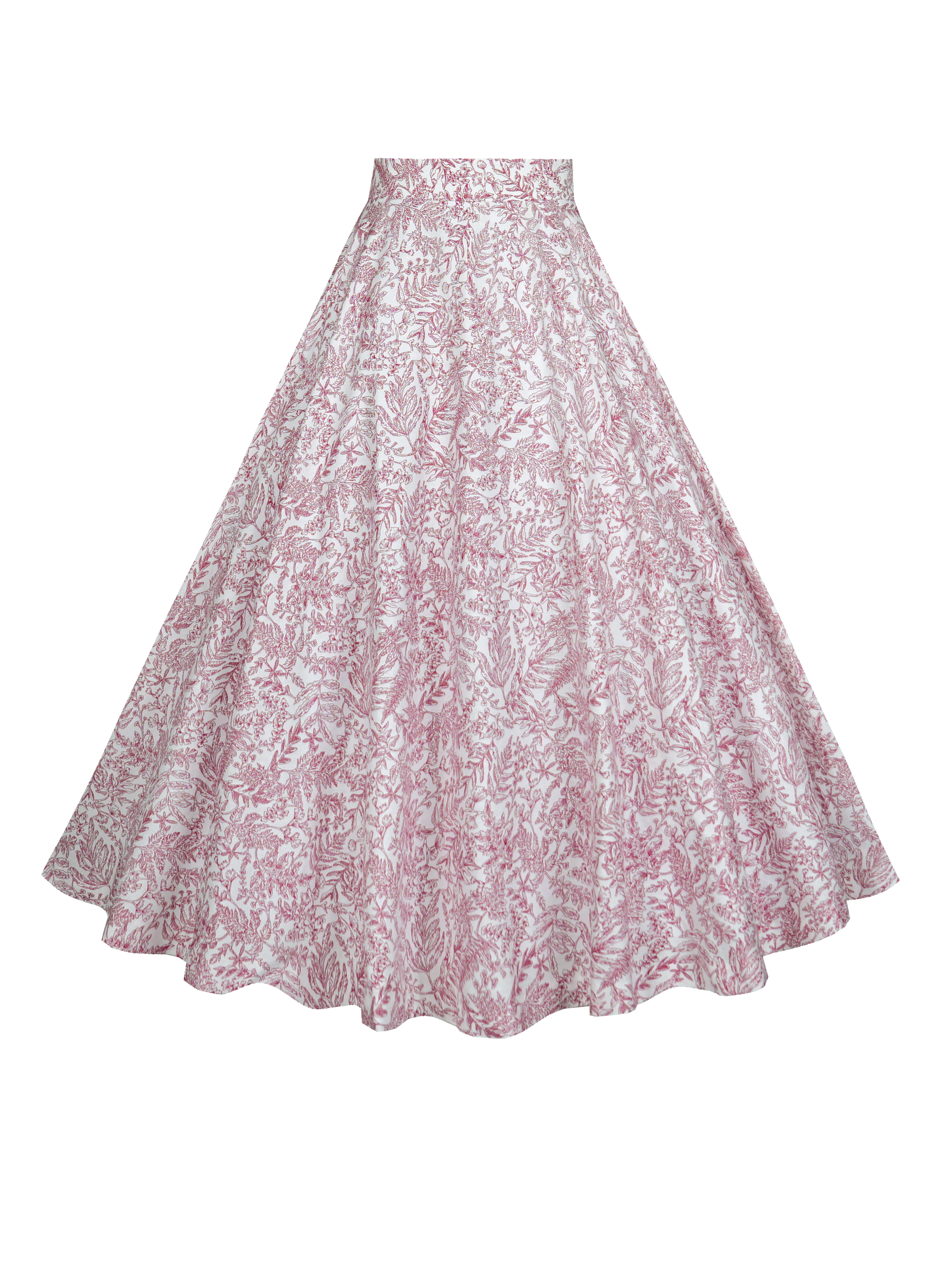 MTO - Lindy Skirt "French Countryside" Red