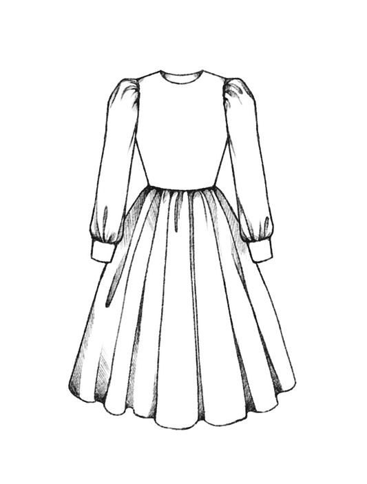 RTS - 2XL - Agnes Dress "Mulholland Plaid"