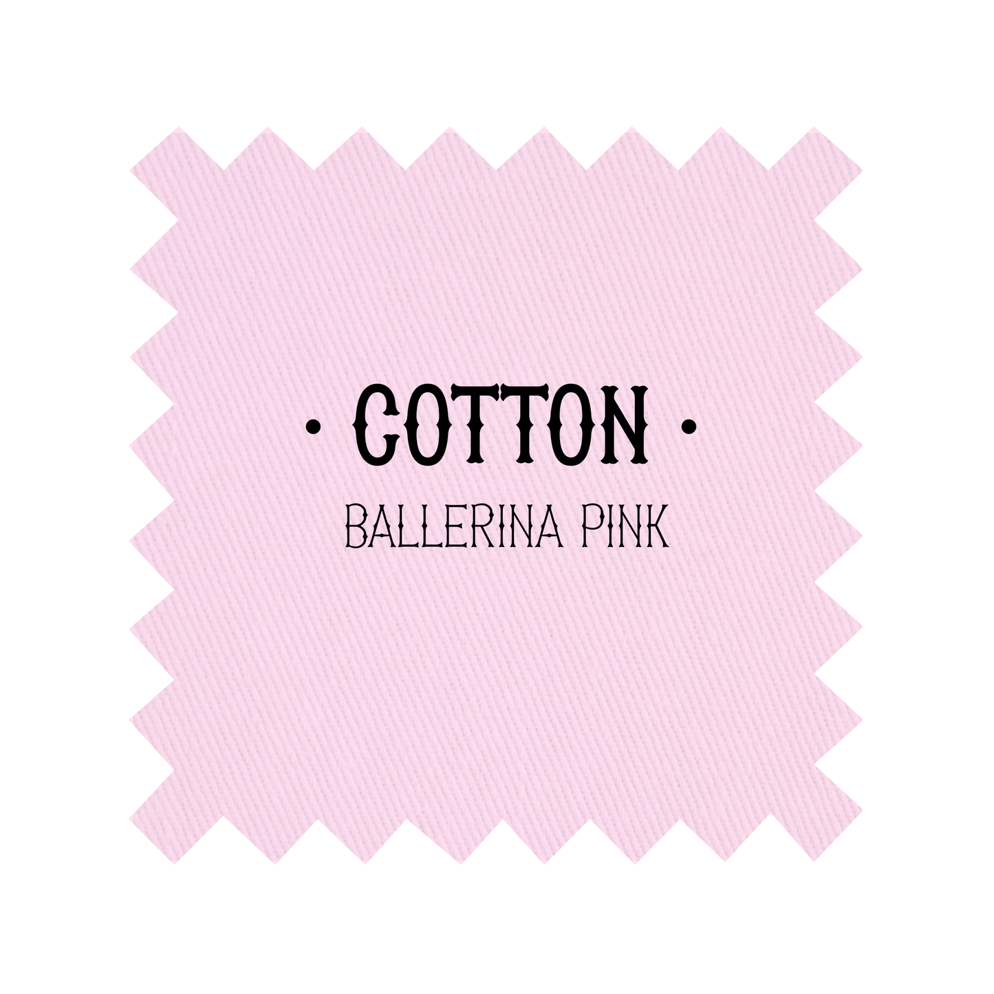 Fabric in Ballerina Pink Cotton - By the Yard