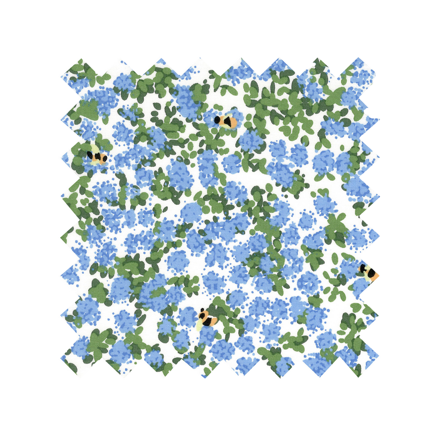 RTS - XS - Mitzi Dress "Beeloved Blooms" Blue