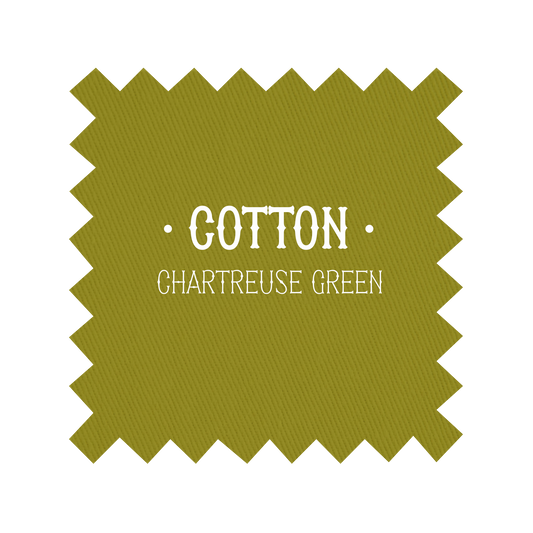 Fabric Chartreuse Green Cotton - By the Yard