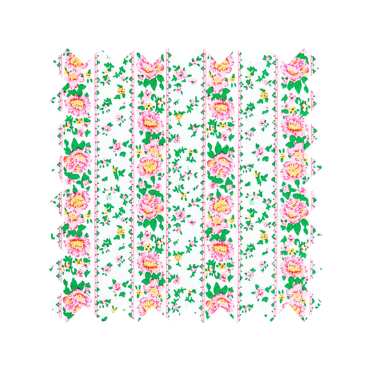 Fabric "Country Cottage Floral" Pink - By the Yard