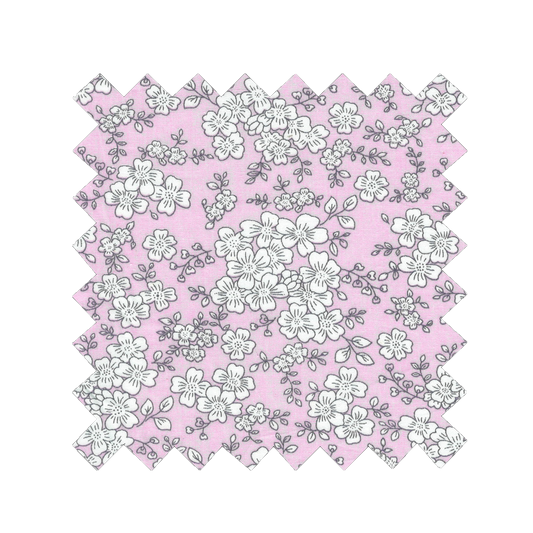 Fabric  "Dainty Daisies" Pink - By the Yard
