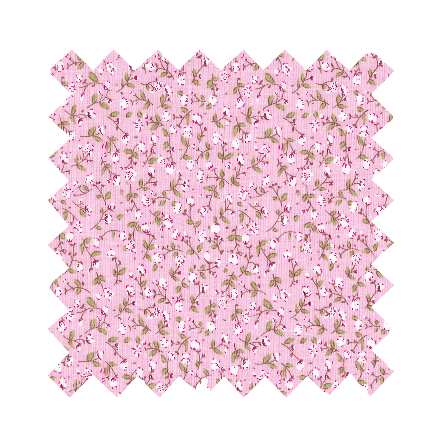 Fabric "Delicate Blossoms" Pink - By the Yard