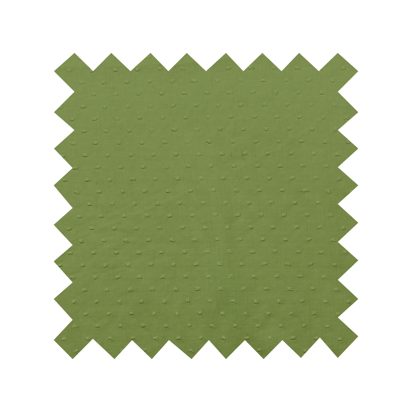 Fabric "Dotted Swiss" Sage Green - By the Yard