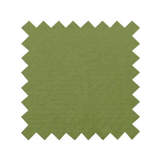 Fabric "Dotted Swiss" Sage Green - By the Yard