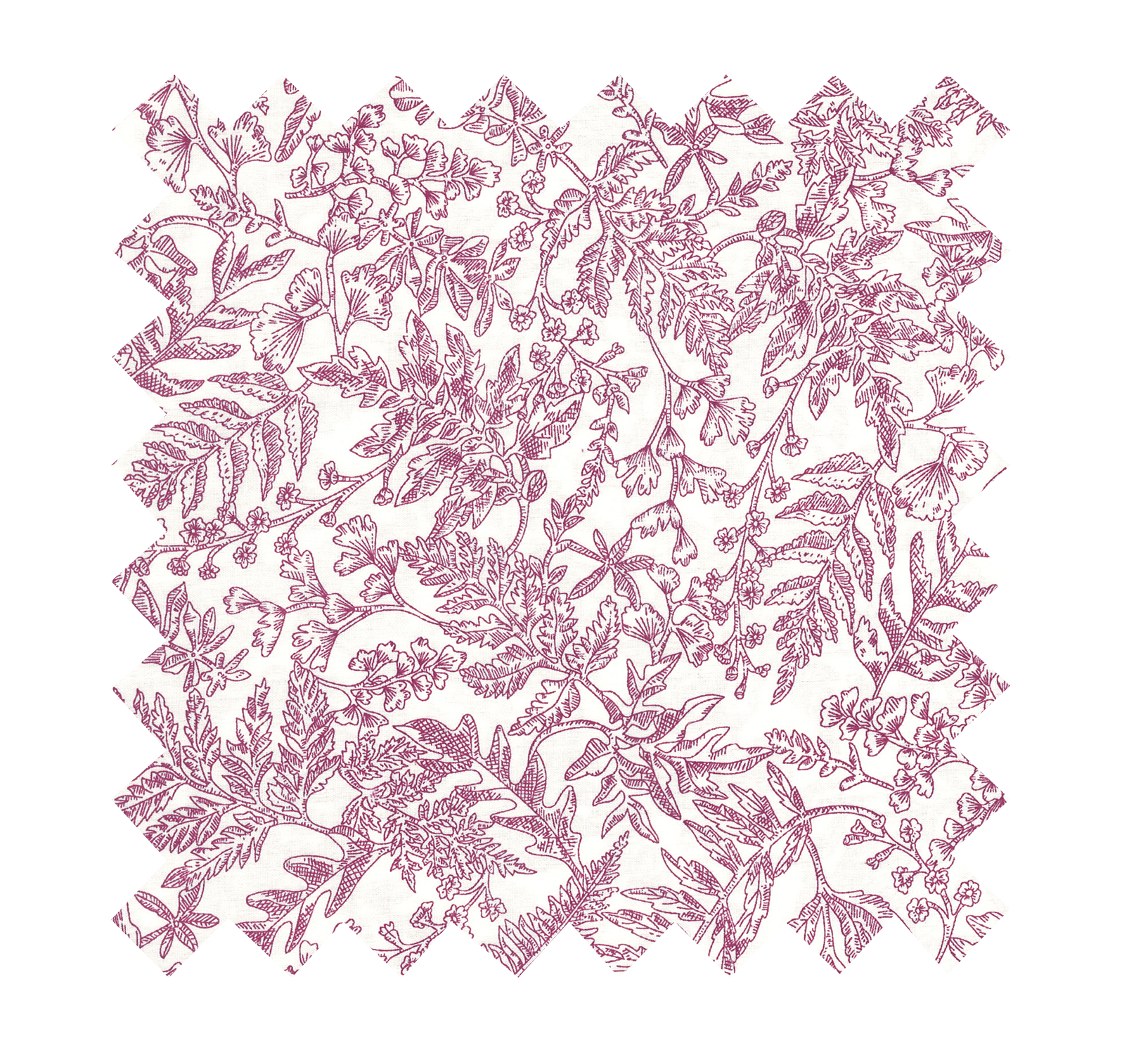 Fabric "French Countryside" Red - By the Yard