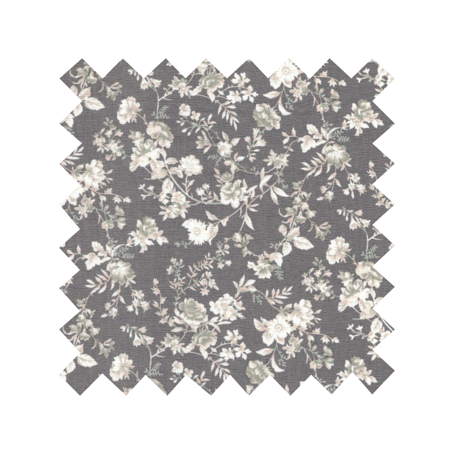 Fabric "Garden Wall" Grey - By the Yard